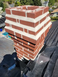 Finished Chimney Corbel